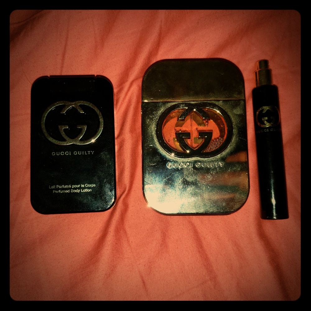 Gucci guilty set!